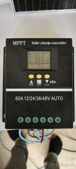 Solárny regulátor len  odskúšaný nový MPPT 12v 24v 36v 48v