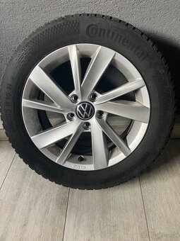 Predám zimné pneu Continental 205/55/16  H