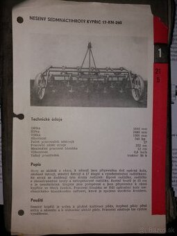 Kapač, kultivátor, kombinátor