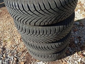 Predam 4ks pneu 195/65/r15zimne 91T Continental +disky 5x112