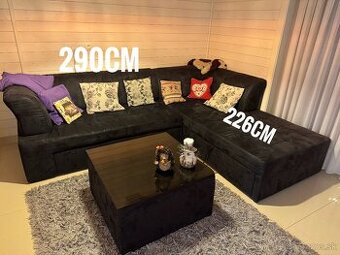 Gauč brúsena koža