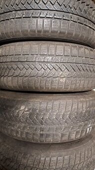 Predám 4ks jazdené zimné 205/60r16-91H Continental