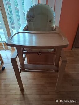 Deská drevená stolička