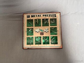 HRA 10 kovových hlavolamov
