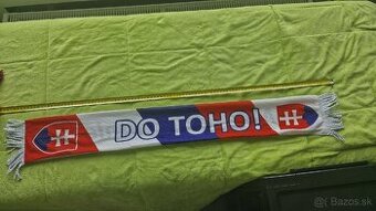 Fanúšikovský šál - Slovensko do toho - reklamný 100 cm
