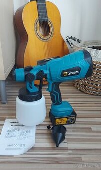 Striekacia Aku pištoľ, pre batériu Makita 18V,tryska-NEW.