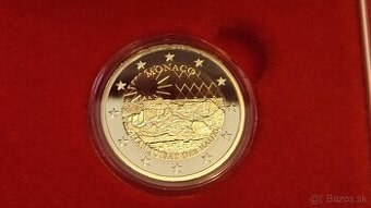 2 euro pamätná minca Monako 2025 proof