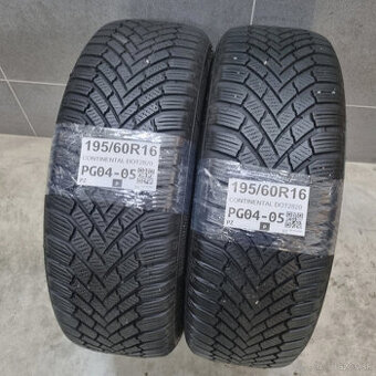 Zimné pneumatiky 195/60 R16 CONTINENTAL