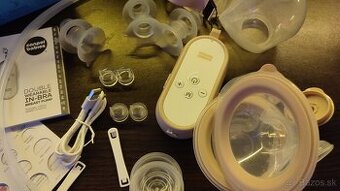 Canpol babies elektricka odsávačka mlieka do podprsenky