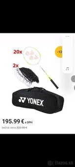 Predám badminton