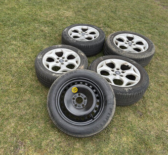 Letne pneumatiky R16 ford focus + rezerva