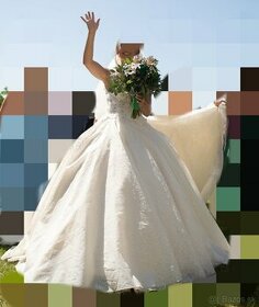 Krásne svadobné šaty - 1