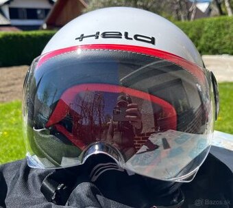 Krásna moto helma Jet XS 53-54cm