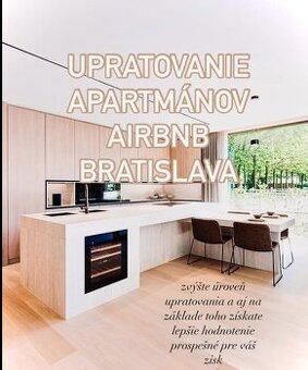Upratovanie AIRBNB - Bratislava Staré Mesto