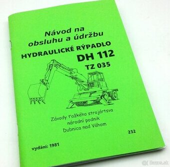 Kúpim knihu, údržba a opravy DH112