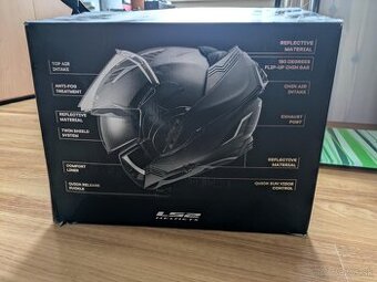 Prilba LS2 FF900 Valiant II Revo modular XL