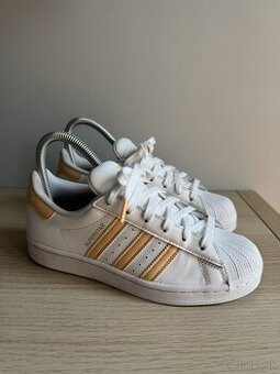 Adidas Superstar Cloud White Glow Orange