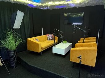 Odstupim – školiaca miestnosť,podcastové štúdio,kancelárie
