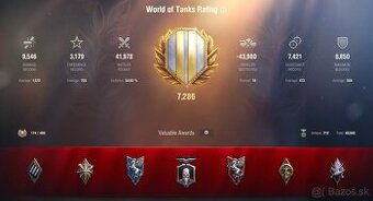 World of Tanks účet