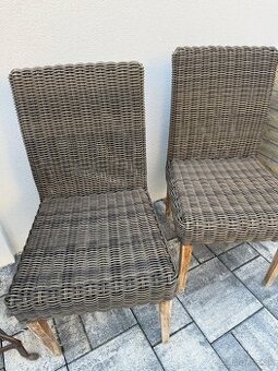 Záhradné ratanove sedenie