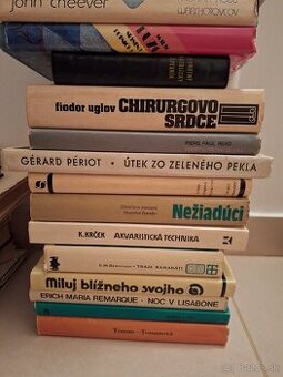 Stare knihy mix kus 1euro