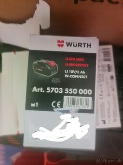 Bateria wurth 5.0ah