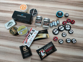 Vape prislusentvo spiralky vata droty