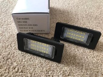 LED moduly osvetlenia ŠPZ pre BMW