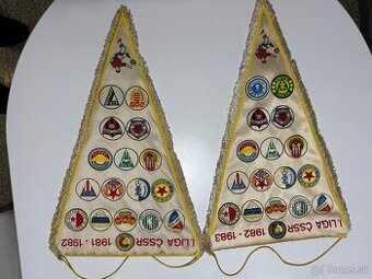 Predam dva ks vlajky Liga ČSSR