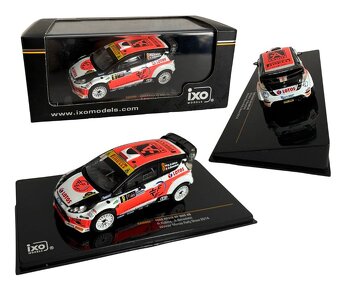 Zberateľské kovové modely Rally v mierke 1:43