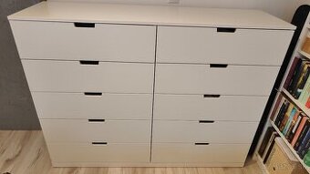 Nordli komoda - 10 zásuviek