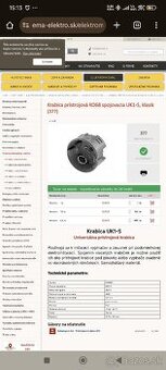 Krabica pristrojova ko 68pod omietku kopos