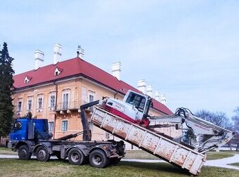 Bager pásovy 4-10-17ton - Bagrujeme Záhorie
