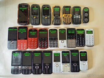 Klasické Tlačidlové Senior Mobily Veľký Display Dual Sim