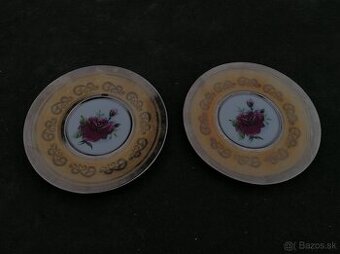 Predám porcelánové podšálky Ruža