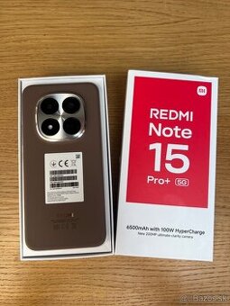 Predám XIAOMI REDMI NOTE 15 PRO PLUS 5G, 12GB/512GB, ZARUKA