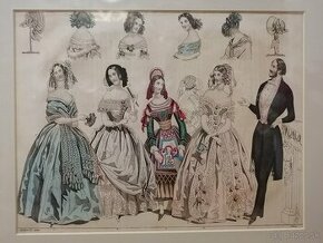 Staré módniky- 1842.