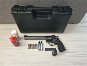 Vzduchový revolver Dan Wesson 8" CO2, 4,5 mm (.177)