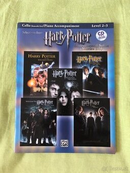 Noty pre Violončelo - Harry Potter, Lord of the Rings a iné.