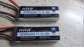 LiPol batérie 3s 2200mAh