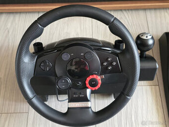 VOLANT Logitech Driving Force GT a JOYSTICK thrustmaster