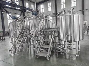 Minipivovar 500l, 3x nadoba + Nádoba na horúcu vodu