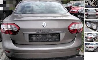 Renault Fluence 1.5 dCi 2012 predám MOTOR K9K G8, DVERE, TRY