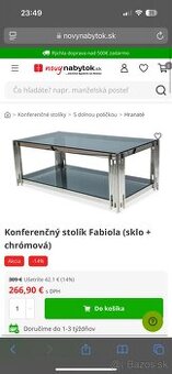 Luxusný konferenčný stolík