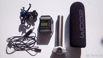 mikrofóny a nahrávanie ZOOM F1 a H2n, LMF-2, SGH-6 + výbava - 1