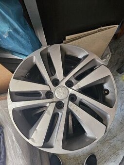 17" Hliníkové disky original PEUGEOT 5x108