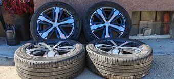 ALU Peugeot 5x108 a letné Michelin 225/55 R18