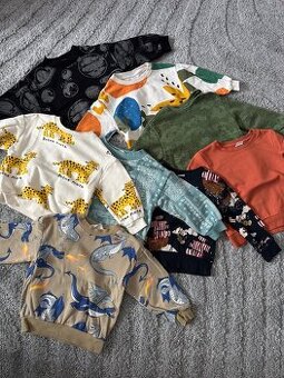 Balík mikín 8 kusov veľkosť 98 - Lindex, Zara, H&M,Mayoral