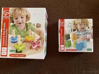 Hape drevene hračky montessori NOVE nerozbalene