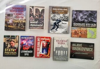 Vojnová literatúra - Bitky, vojny, diplomacia,...